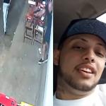 Vídeo mostra criminoso morto após sacar arma para PM em BH atirando aleatoriamente