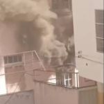 Incêndio no IEMG: vídeo mostra fogo em sala e alunos correndo 