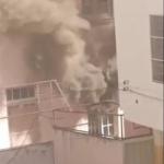 Incêndio no IEMG: vídeo mostra fogo em sala e alunos correndo