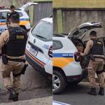 Vídeo mostra momento em que filho que matou o próprio pai em BH é preso