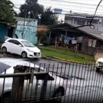 Vídeo: motorista ignora placa de ‘pare’ e causa acidente com outros dois carros no Sul do Brasil
