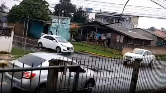 Vídeo mostra momento exato do acidente