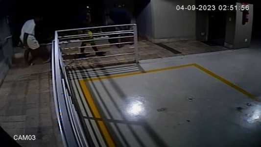 Vídeo mostra momento da ação criminosa