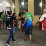 Vídeo: apuração das escolas de samba de BH tem empurrões, puxão de cabelo e spray de pimenta