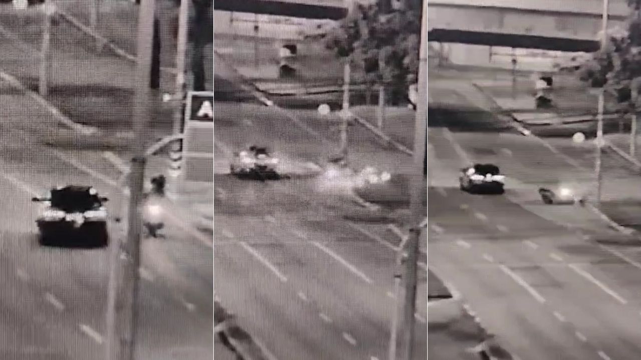 Vídeo: motociclista sem CNH bate em poste na Avenida Antônio Carlos, em BH