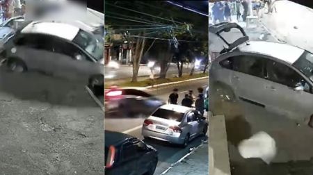 Vídeo: motorista embriagado atropela e mata homem em SP; duas pessoas ficam gravemente feridas