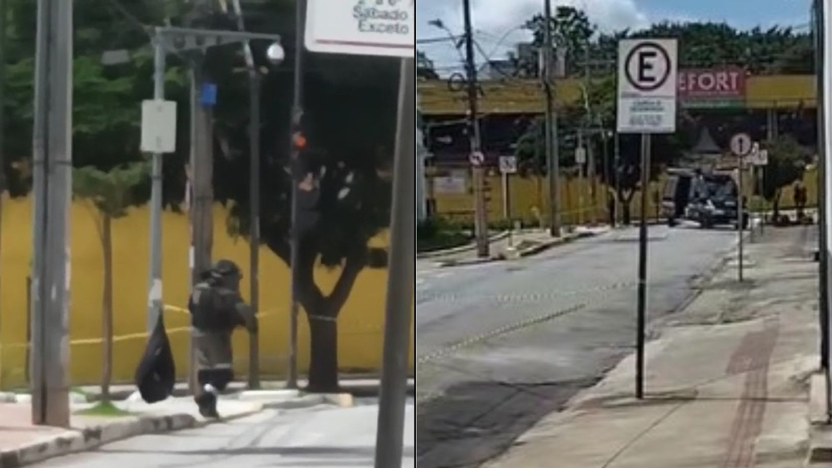 Vídeo: objeto suspeito mobiliza BOPE e esquadrão antibombas em Belo Horizonte