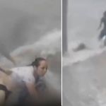 Vídeo: criança de 6 anos tenta salvar mãe levada pela enxurrada em Divinópolis