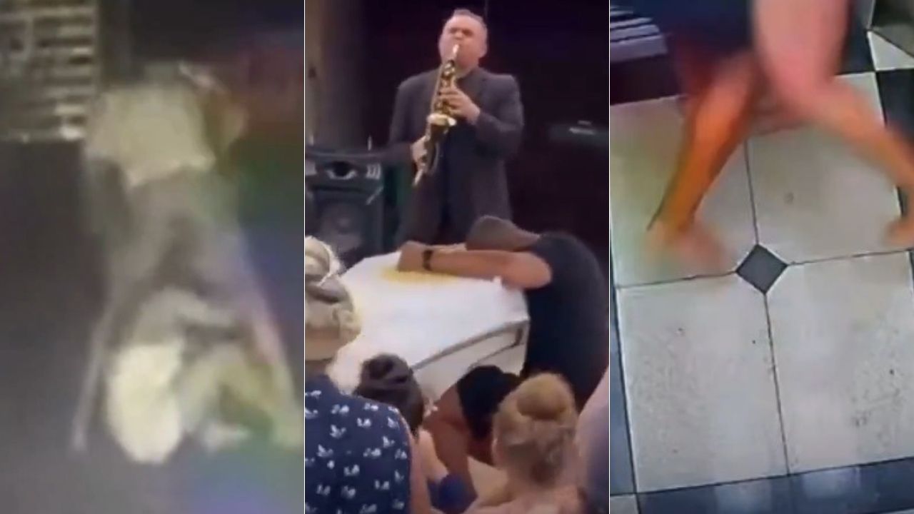 Vídeo: suspeito de jogar companheira do 10º andar chorou sobre caixão durante velório