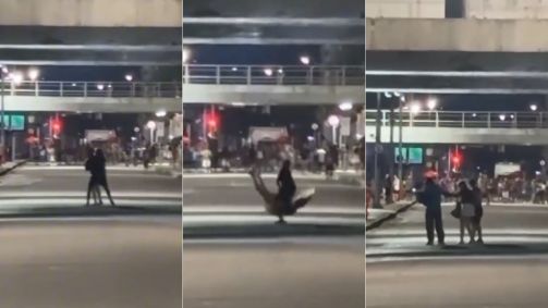 Vídeo: turistas chilenos são assaltados após bloco de Carnaval no Rio