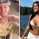 Influenciadora mineira faz amigo atleticano tatuar escudo do Cruzeiro