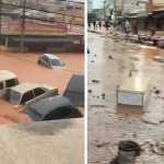 Vídeo mostra rastro de destruição deixado por temporal em Itaúna (MG)