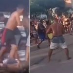 Vídeo: moradores brigam para saquear carga de refrigerante no Rio de Janeiro