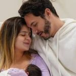 Eliezer rebate seguidores após chamarem sua filha com Viih Tube de 'gorda'