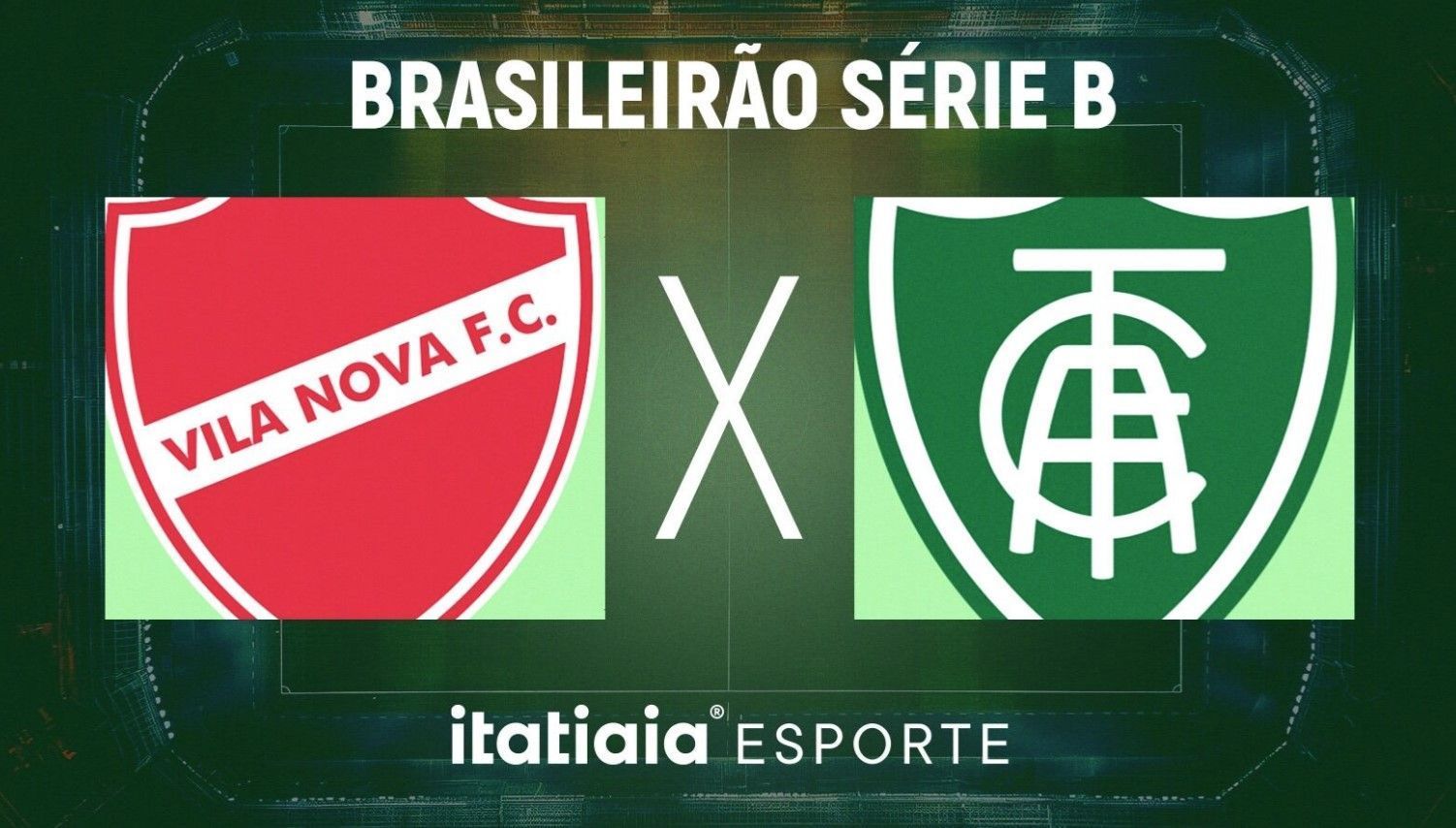 Horário e onde assistir ao vivo Vila Nova-GO x América, pela Série B