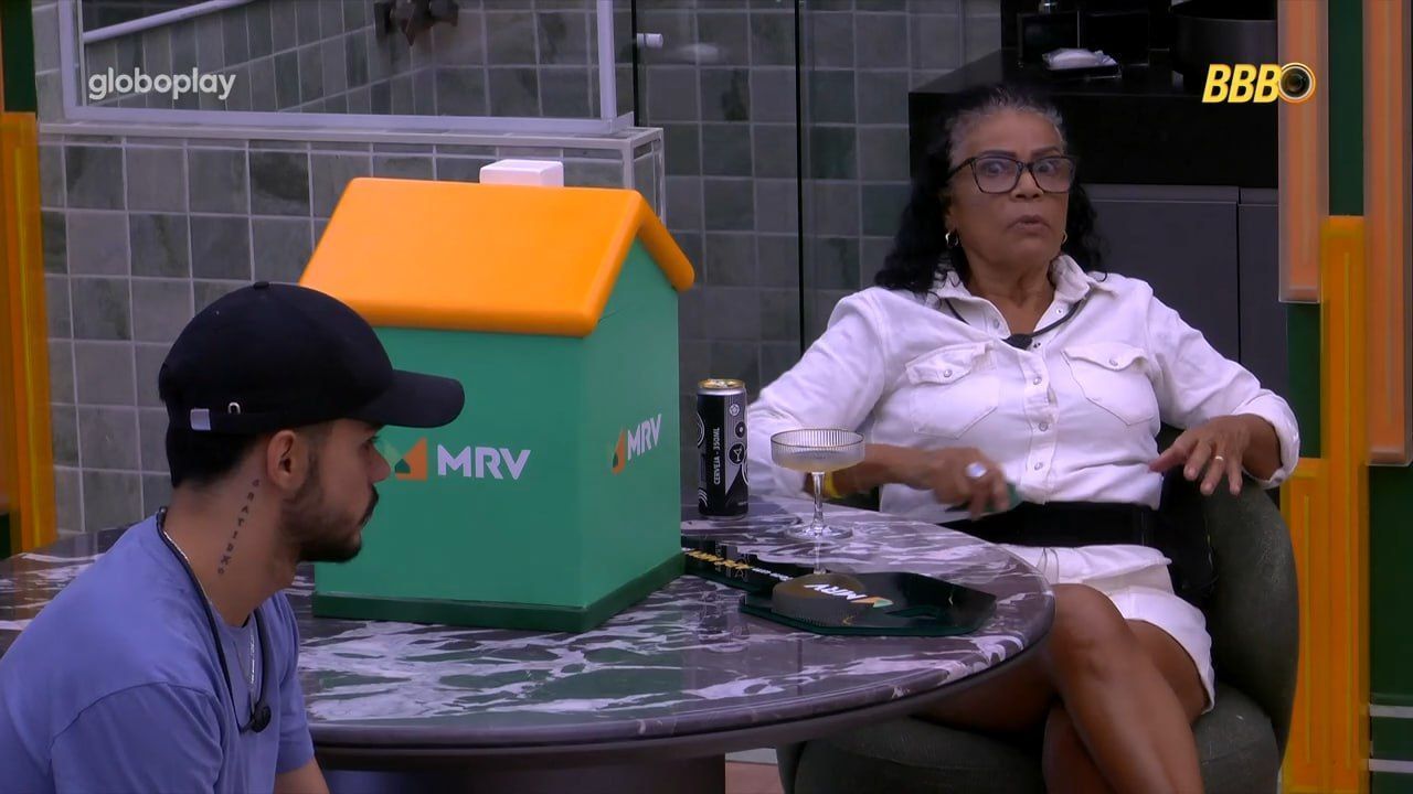BBB 25: Vilma faz comentários polêmicos sobre Aline e 'celebra' saída de Diogo