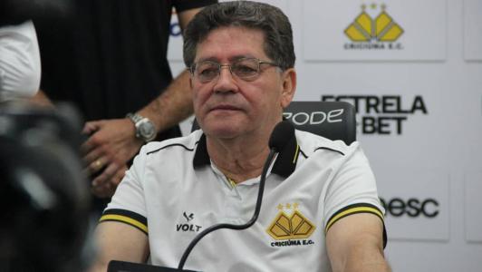 Vilmar Guedes fica no cargo de presidente do Criciúma até o final de 2024