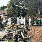 Polícia Federal divulga imagens dos destroços do avião que caiu em Vinhedo–SP e matou 62 pessoas