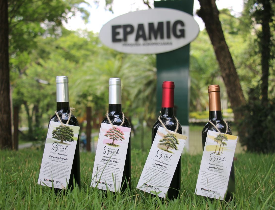 Epamig utiliza madeiras brasileiras e novas técnicas em novos rótulos de vinhos