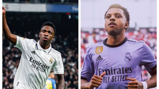 Vini e Rodrygo são os únicos brasileiros no top 10