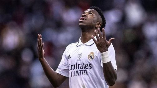 Vini Jr. foi alvo de racismo em partida contra o Valencia