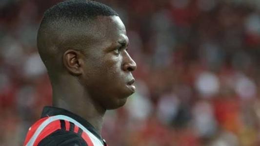 Vini Jr, hoje do Real Madrid-ESP, foi formado na base do Flamengo