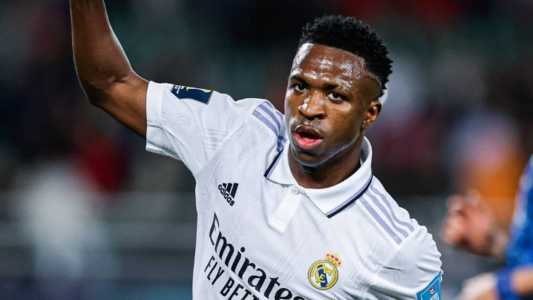 Vini Jr. marcou dois gols e ainda deu uma assistência na final do Mundial de Clubes
