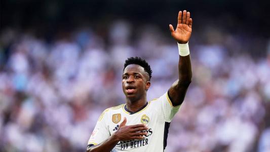Vini Jr marcou gol em vitória do Real sobre o Osasuna