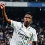 Vini Jr marca no jogo 200, e Real Madrid derrota Valencia no Campeonato Espanhol