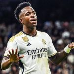 Vini Jr promete camisa a torcedora que foi 'roubada' no Bernabéu; veja vídeo