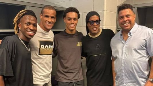 Vini Jr, Rivaldo, João Moreira, Ronaldinho Gaúcho e Ronaldo