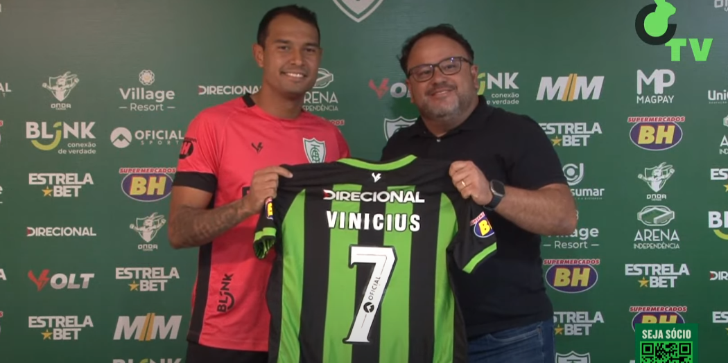 Vinícius destaca objetivos com o América e diz se poderá jogar estreia da Série B