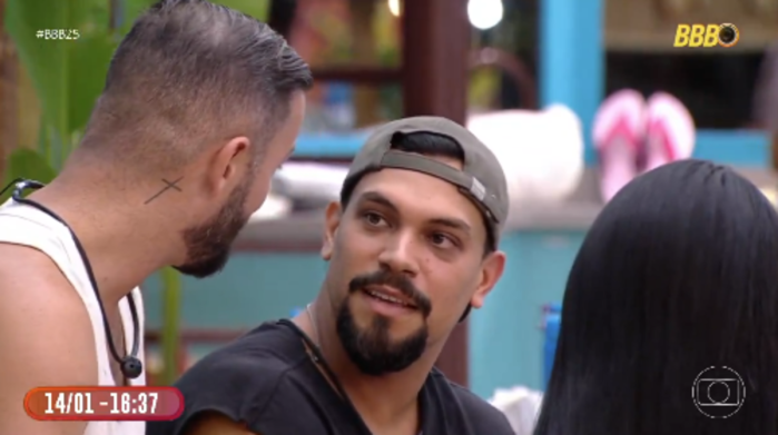 Vinicius é dupla de Aline