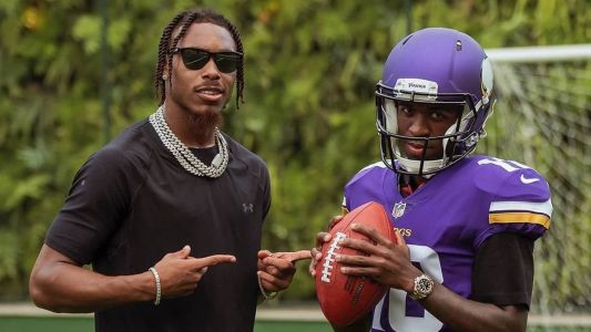 Vinícius Jr. vence Justin Jefferson em desafio