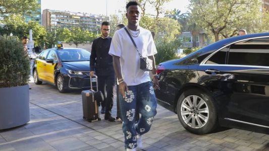 Vinícius Júnior foi o primeiro a chegar na capital espanhola