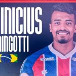 Bahia anuncia a contratação do atacante Vinícius Mingotti