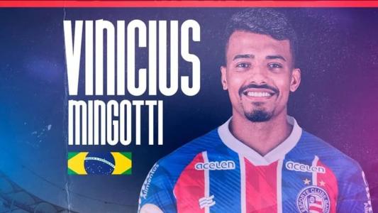 Vinícius Mingotti foi anunciado pelo Bahia