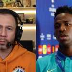 Vini Jr. dispara contra Tiago Leifert e rebate jornalista após comentário
