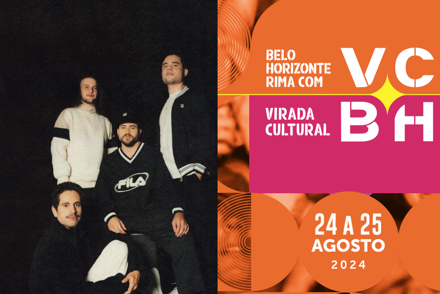 Veja a hora e o local do show do Lagum na Virada Cultural de BH neste sábado (24)