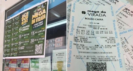 Prêmio da Mega da Virada 2025 pode chegar a um R$ 1 bilhão