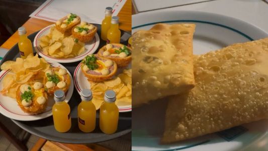 Na foto, o tradicional 'Bolovo', do Bar Pirex, e os deliciosos pastéis de carne e de queijo do Pop Kid, ambos em BH