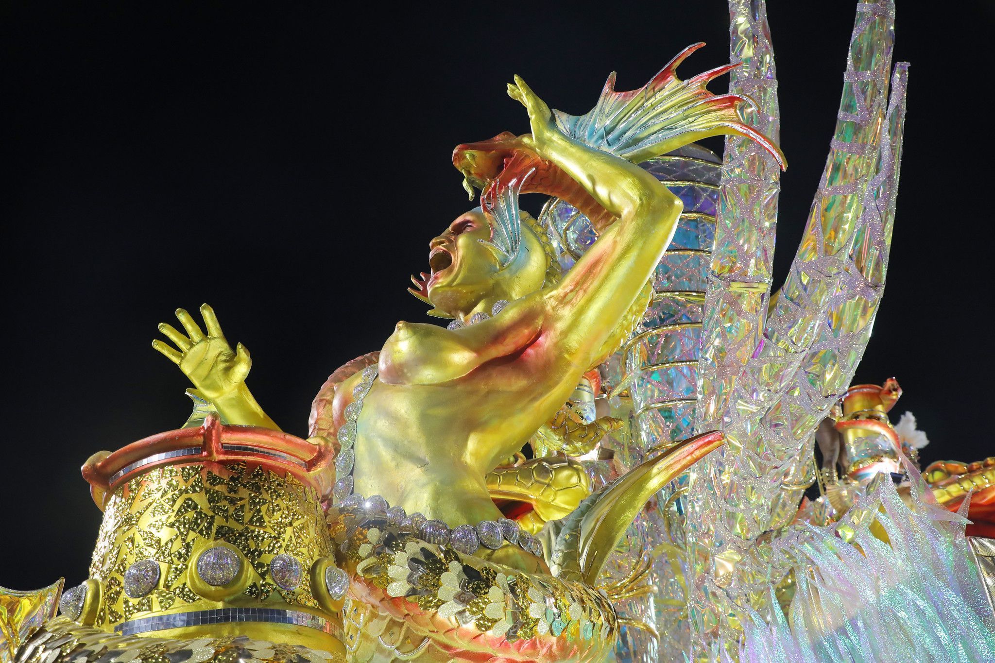 Veja imagens do desfile da Unidos do Viradouro, campeã do Carnaval do Rio