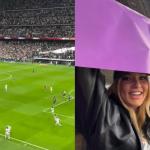 Na Espanha pela 4ª vez, Virginia Fonseca vibra ao ver Vini Jr. jogar e vencer partida