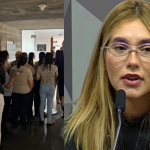 Funcionários do Senado se aglomeram na porta da CPI para ver Virginia Fonseca