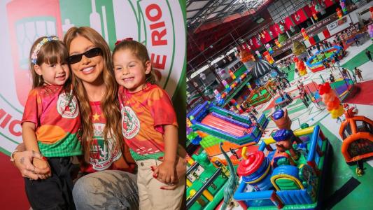 Virgínia promove evento de Dia das Crianças na quadra da Grande Rio