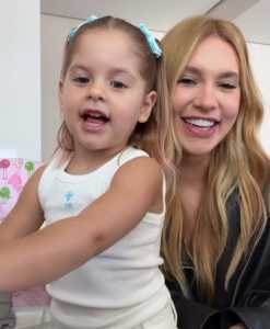 Filha de Virginia e Zé Felipe está completando três anos