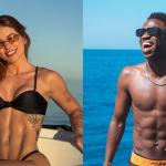 Vini Jr. e Virginia Fonseca: jogador atende fãs após passeio em iate de luxo