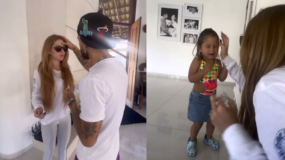 Virginia Fonseca benze família e reação da filha surpreende: 'Papai Noel'