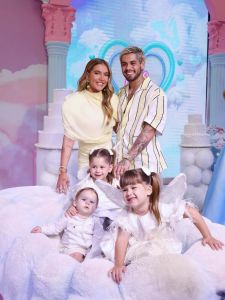 Virginia e Zé Felipe celebraram o aniversário de Maria Alice ontem