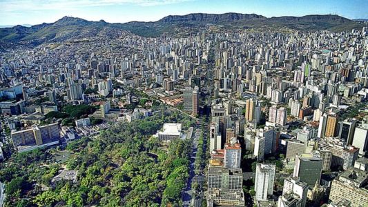 Vista aérea de Belo Horizonte